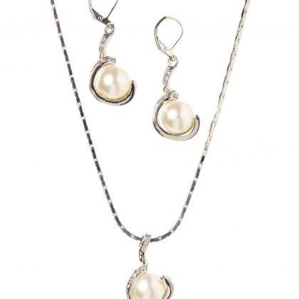 Jewelry Sets, Necklace & Earring, 18k..